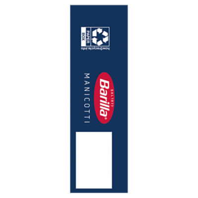 Barilla Manicotti Pasta Non-GMO, Kosher Certified, 8 oz