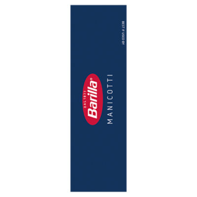 Barilla Manicotti Pasta Non-GMO, Kosher Certified, 8 oz