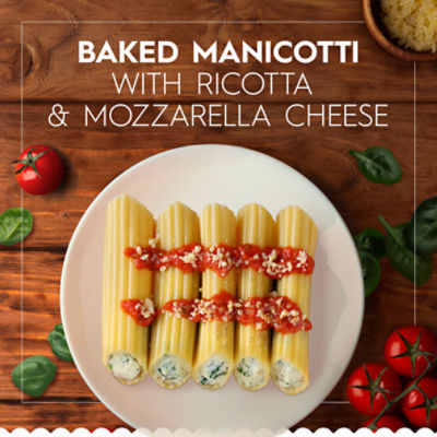Barilla Manicotti Pasta Non-GMO, Kosher Certified, 8 oz