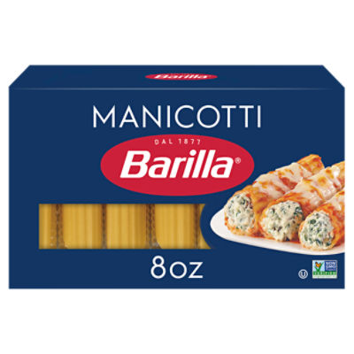 Barilla Manicotti Pasta, 8 oz, 8 Ounce