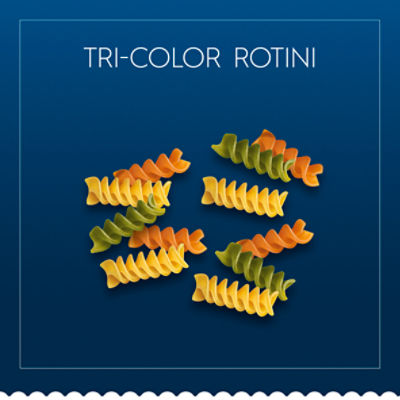 Barilla Classic Tri-Color Rotini N°381 Pasta, 12 oz