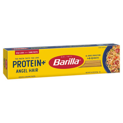 Barilla Protein+ Angel Hair Grain & Legume Pasta, 14.5 oz