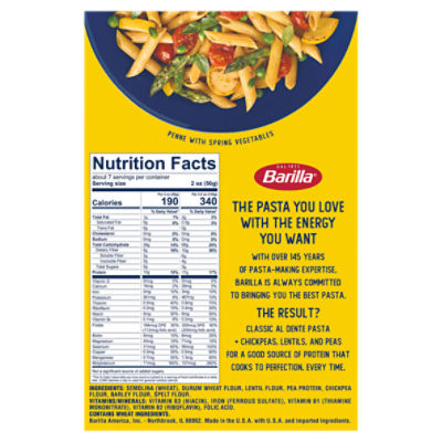 Barilla Protein+ Penne Grain & Legume Pasta, 14.5 oz