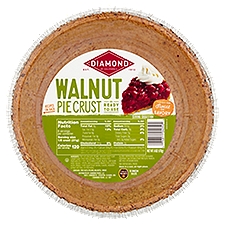 Diamond of California Pie Crust, Walnut, 6 Ounce