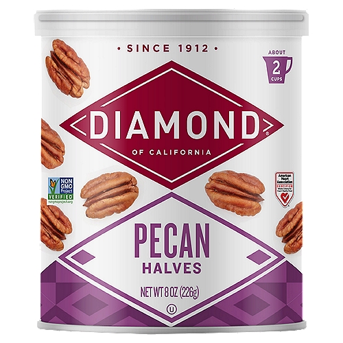 Diamond of California Shelled Pecans, 8 oz