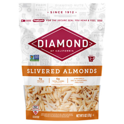 Diamond of California Slivered Almonds, 6 oz