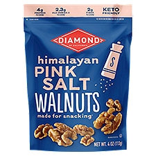 Diamond of California Himalayan Pink Salt Walnuts, 4 oz, 4 Ounce