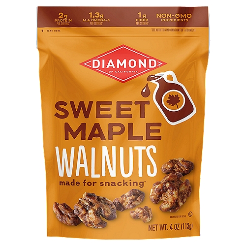 Diamond of California Sweet Maple Walnuts, 4 oz