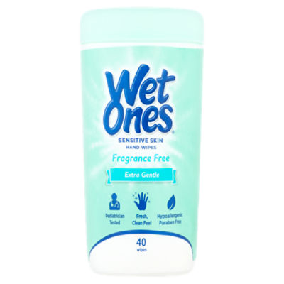 Wet Ones Fragrance Free Extra Gentle Sensitive Skin, Hand Wipes