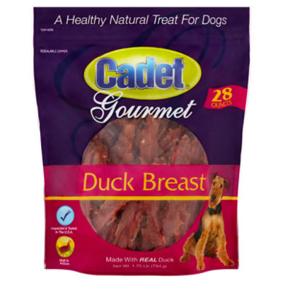 Cadet Gourmet Duck Breast Treat for Dogs, 1.75 lb