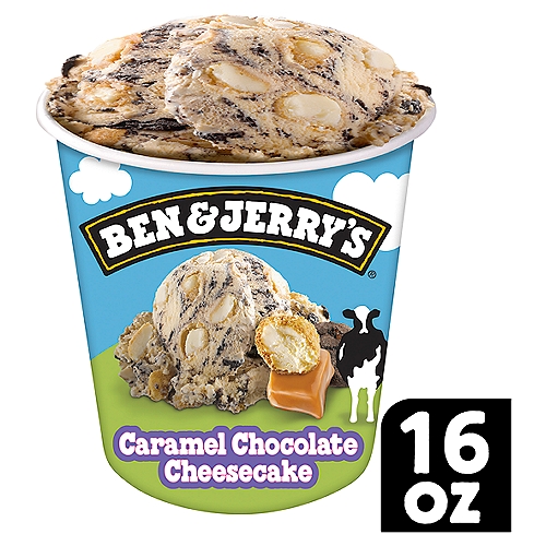 Ben & Jerry's Caramel Chocolate Cheesecake Ice Cream Pint 16oz