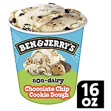 Ben & Jerry's Non-Dairy Chocolate Chip Cookie Dough Frozen Dessert 16 oz