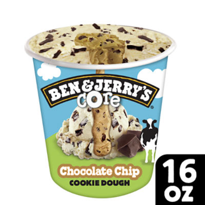 Ben & Jerry's Ice Cream Chocolate Chip Cookie Dough Core 16 oz