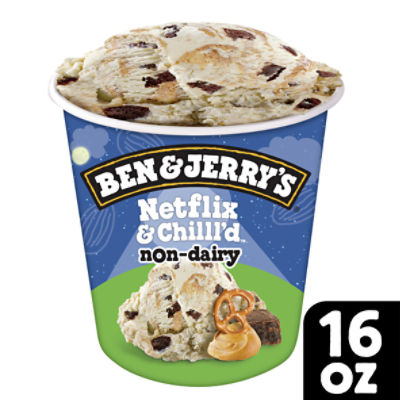 Ben & Jerry's Non-Dairy Netflix & Chilll'd™ Peanut Butter Frozen Dessert 16 oz, 1 Each