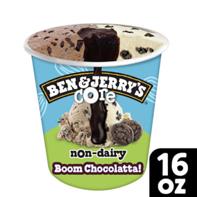 Ben & Jerry's Non-Dairy Boom Chocolatta® Core Frozen Dessert 16 oz, 1 Pint