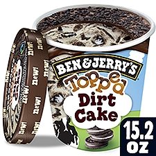 Ben & Jerry's Dirt Cake Topped Ice Cream, 15.2 fl oz