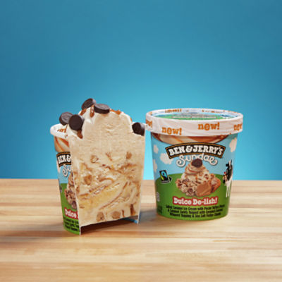Ben & Jerry's Sundae Dulce De-Lish! Salted Caramel Ice Cream, 14.4