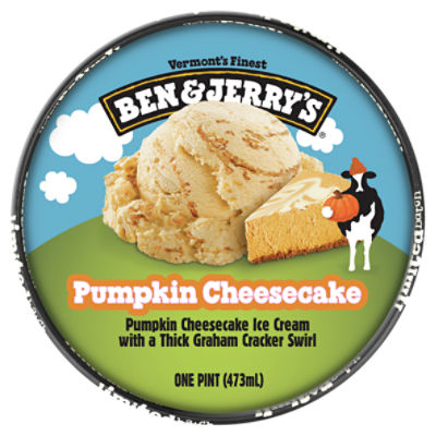 Ben & Jerry's Pumpkin Cheesecake Ice Cream 16 oz - Fairway