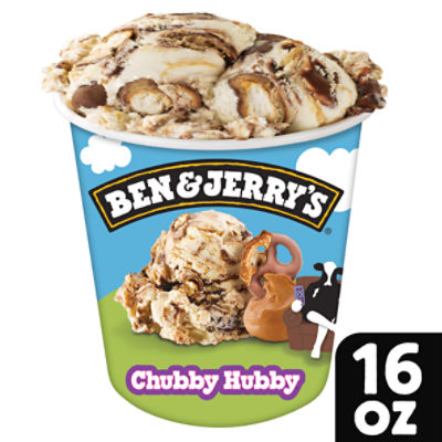 Ben & Jerry's Chubby Hubby® Vanilla Malt Ice Cream Pint 16 oz, 1 Pint