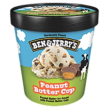 Ben & Jerry's Peanut Butter Cup Ice Cream Pint 16 oz