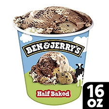 Ben & Jerry's Vermont's Finest Half Baked Ice Cream, 16 oz