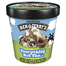 Ben & Jerry's Vermont's Finest Chocolate & Vanilla Ice Creams, one pint
