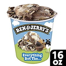 Ben & Jerry's Everything But The…® Chocolate & Vanilla Ice Cream Pint 16 oz, 1 Pint