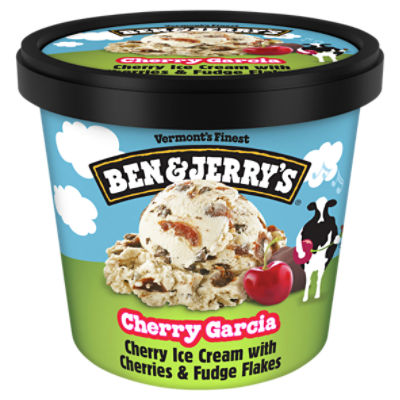 Ben & Jerry's Ice Cream Cherry Garcia® 4 oz, 4 Fluid ounce