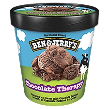 Ben & Jerry's Chocolate Therapy Ice Cream, 16 Ounce