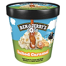 Ben & Jerry's Salted Caramel Core Ice Cream, 16 Ounce