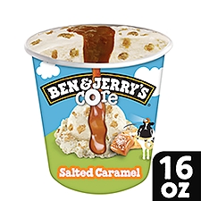 Ben & Jerry's Salted Caramel Core Ice Cream Pint 16 oz, 1 Pint