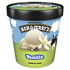 Ben & Jerry's Ice Cream Vanilla 16 oz