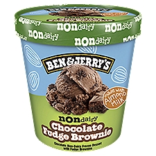 Ben & Jerry's Non-Dairy Chocolate Fudge Brownie, Frozen dessert, 16 Ounce