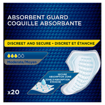 Buy Tena Men Incontinence Guards - Moderate Absorbency