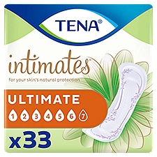 Tena Intimates Ultimate, Pads, 33 Each