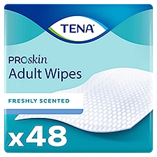 Tena ProSkin Ultra Fresh & Clean Adult Wipe, 48 count