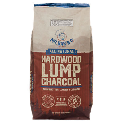 Mr. Bar-B-Q Hardwood Lump Charcoal, 16 lb