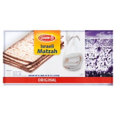 Osem Original Israeli Matzah, 1 lb, 5 count