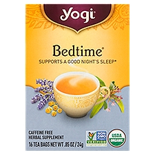 Yogi Bedtime Tea Bags, 16 count, 0.85 oz, 16 Each