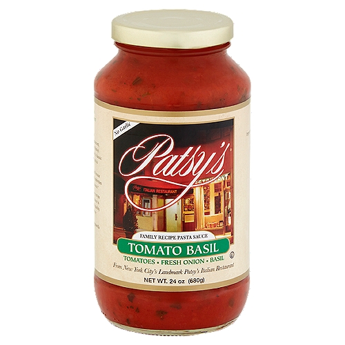 Patsy's Tomato Basil Pasta Sauce, 24 oz
