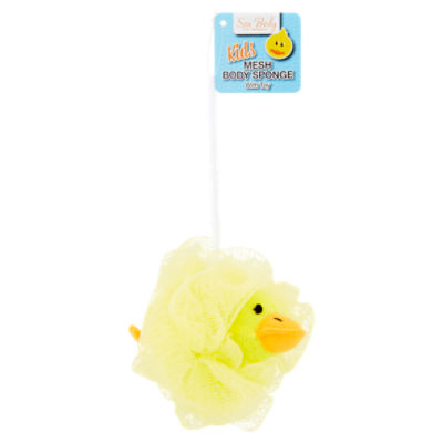 Swissco Spa Body Kids, Mesh Body Sponge with Toy