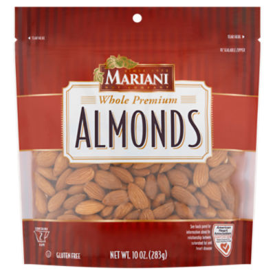 Mariani Whole Premium Almonds, 10 oz