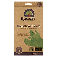 If You Care Household Gloves, Size Medium, 1 pair