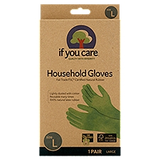 If You Care Household Gloves, Size Large, 1 pair