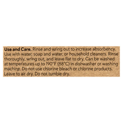 If You Care 100% Natural Sponge Cloths - 5 count