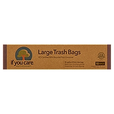 If You Care Large Trash Bags, 10 Each