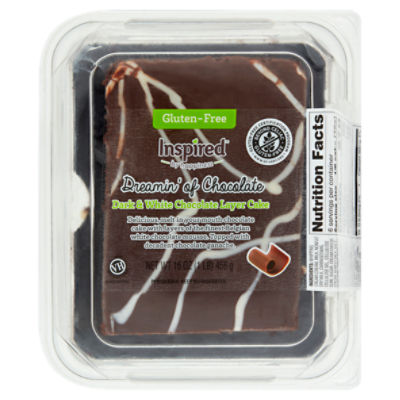 Inspired by Happiness Dreamin' of Chocolate Dark & White Chocolate Layer Cake, 16 oz