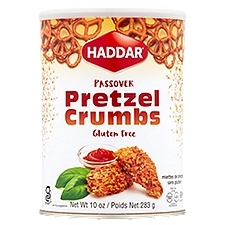 Haddar Gluten Free Passover Pretzel Crumbs, 10 oz