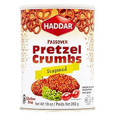 Haddar Passover Seasoned Pretzel Crumbs, 10 oz