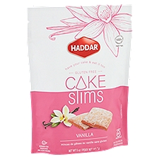 Haddar Gluten Free Vanilla Cake Slims, 5 oz